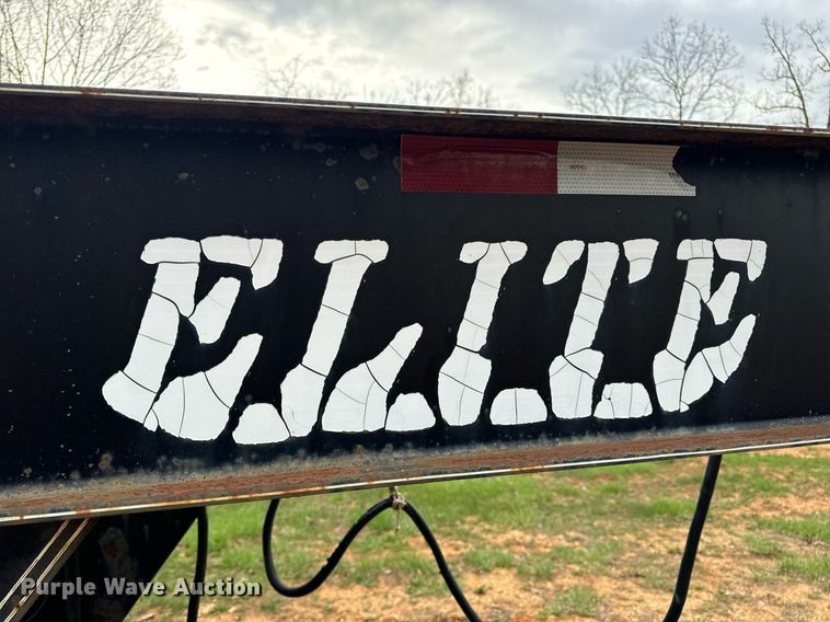 image for item DV1898 2011 Elite Trailers flatbed trailer