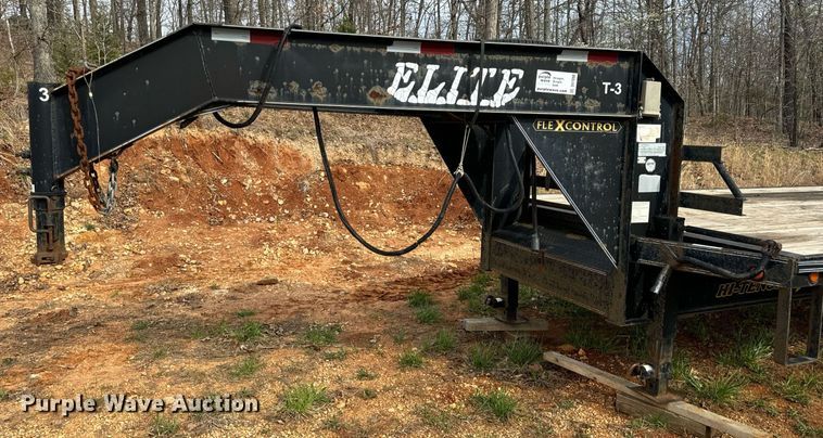 image for item DV1898 2011 Elite Trailers flatbed trailer