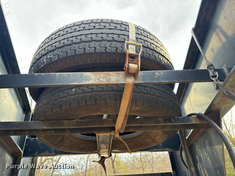 image for item DV1898 2011 Elite Trailers flatbed trailer