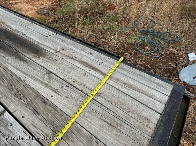 image for item DV1898 2011 Elite Trailers flatbed trailer