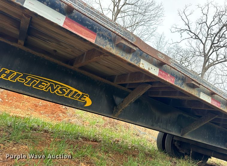 image for item DV1898 2011 Elite Trailers flatbed trailer