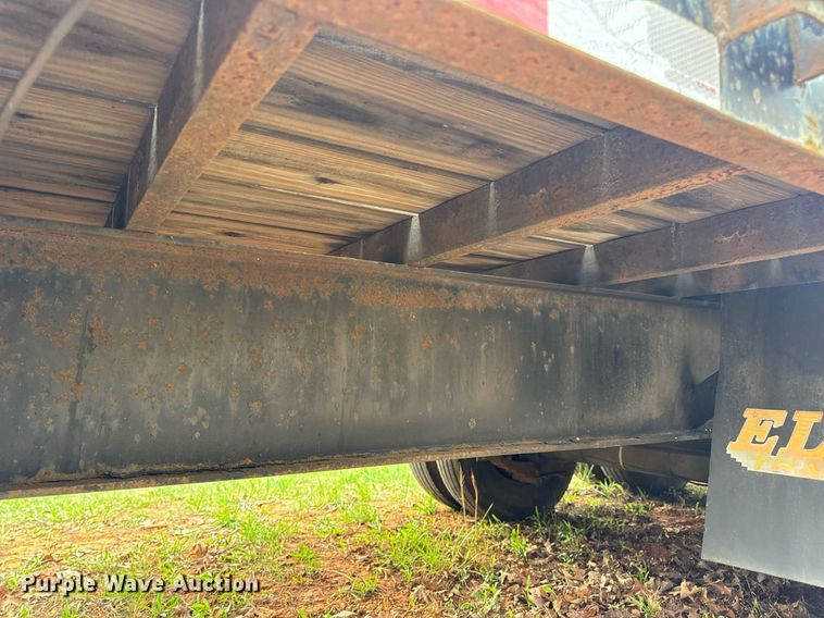 image for item DV1898 2011 Elite Trailers flatbed trailer