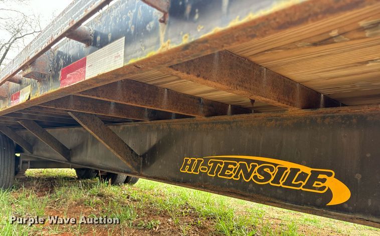 image for item DV1898 2011 Elite Trailers flatbed trailer