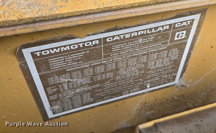 image for item DW1925 Caterpillar  T45C forklift