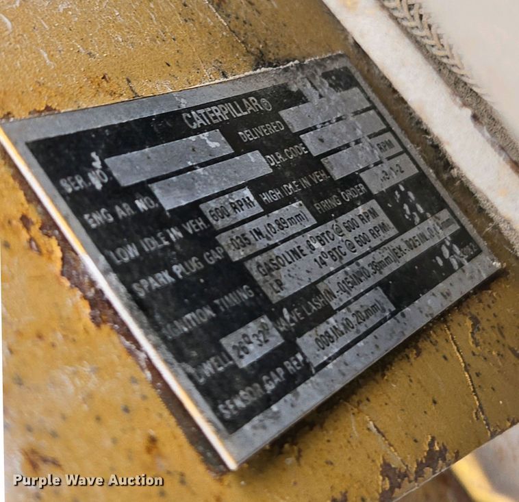 image for item DW1925 Caterpillar  T45C forklift