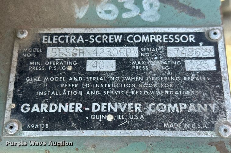 image for item DX8976 (2) air compressors