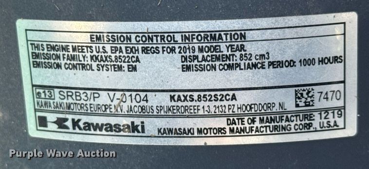 image for item DX8978 Bob-Cat XRZ Pro RS ZTR lawn mower