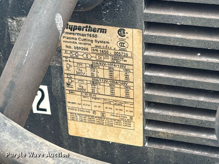 image for item DY2464 Automated plasma cutting table 