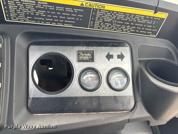 image for item DY2469 2006 Kubota RTV900 utility vehicle