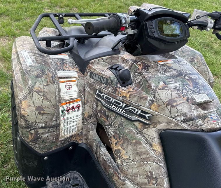 image for item DY8024 2016 Yamaha Kodiak 700 ATV