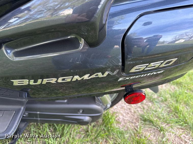 image for item DY8025 2012 Suzuki Burgman 650 motorcycle