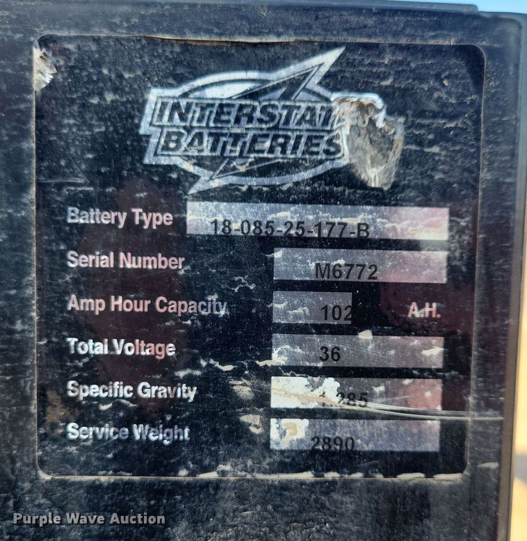 image for item EA2420 Caterpillar E5000-AC forklift