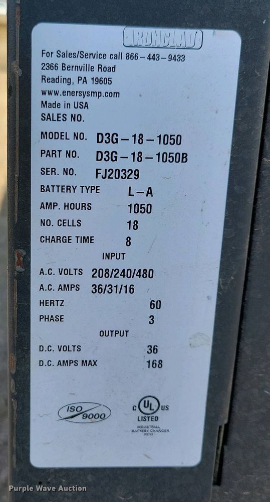 image for item EA2420 Caterpillar E5000-AC forklift