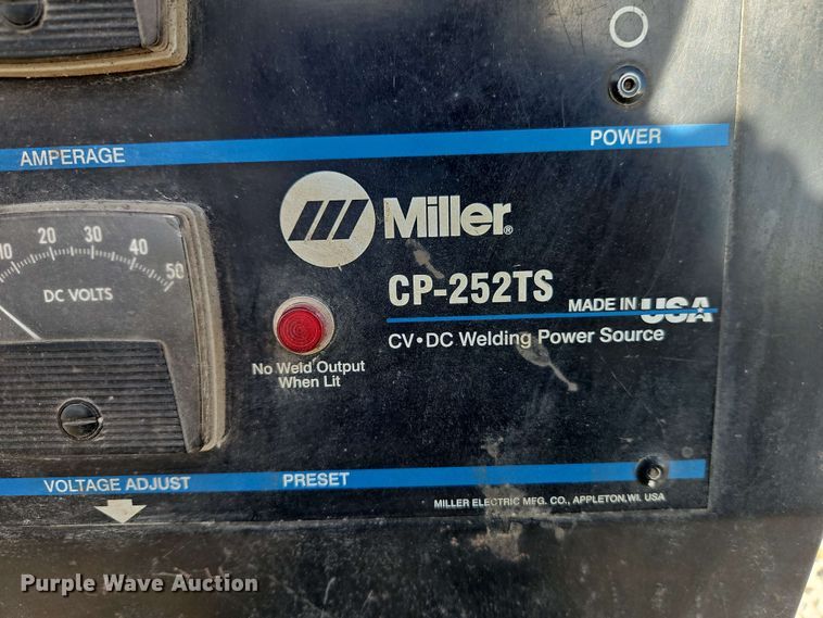 image for item EB8005 Miller CP-252TS welder