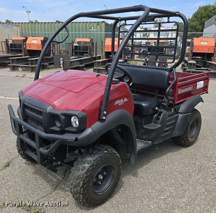 image for item EC0955 2019 Kawasaki Mule KAF400J utility vehicle