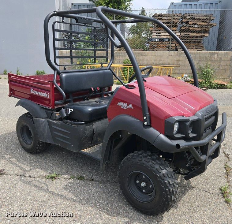 image for item EC0955 2019 Kawasaki Mule KAF400J utility vehicle