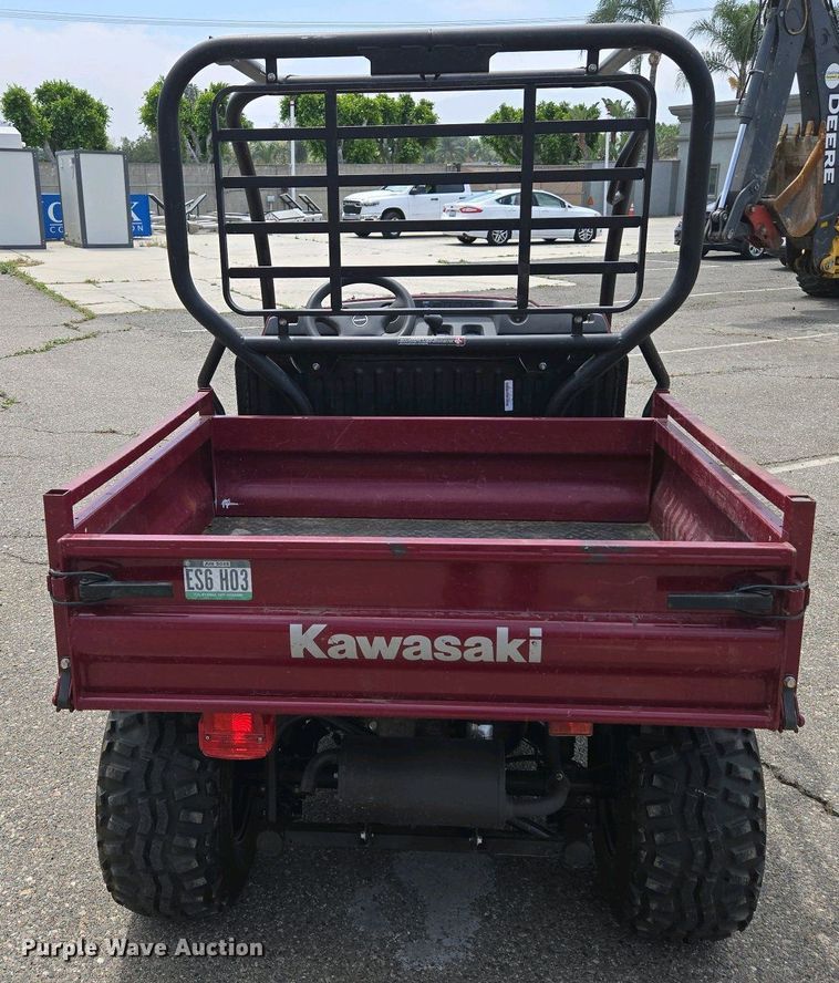 image for item EC0955 2019 Kawasaki Mule KAF400J utility vehicle