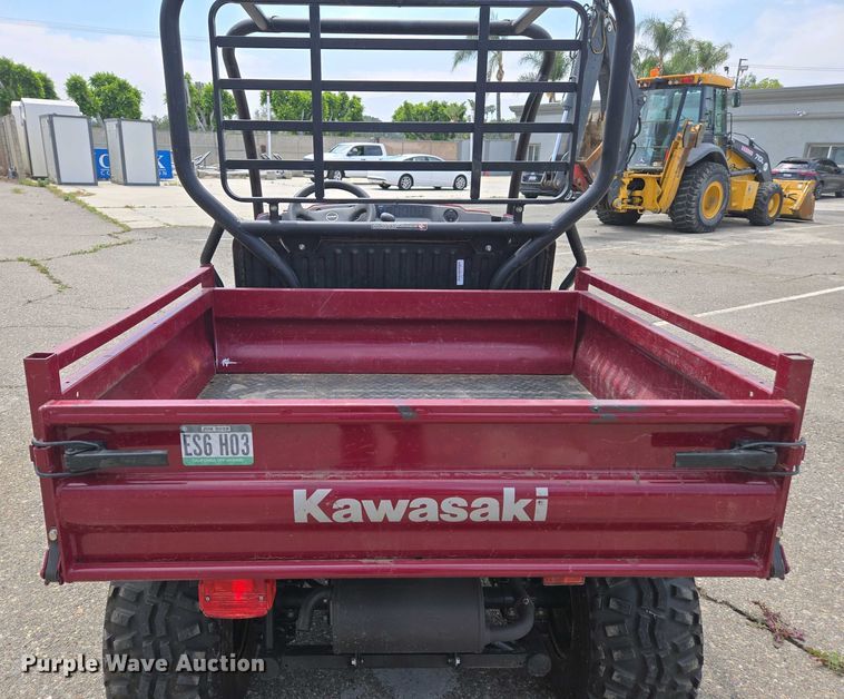 image for item EC0955 2019 Kawasaki Mule KAF400J utility vehicle