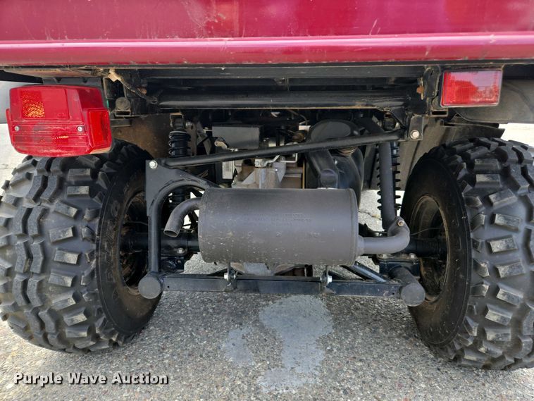 image for item EC0955 2019 Kawasaki Mule KAF400J utility vehicle