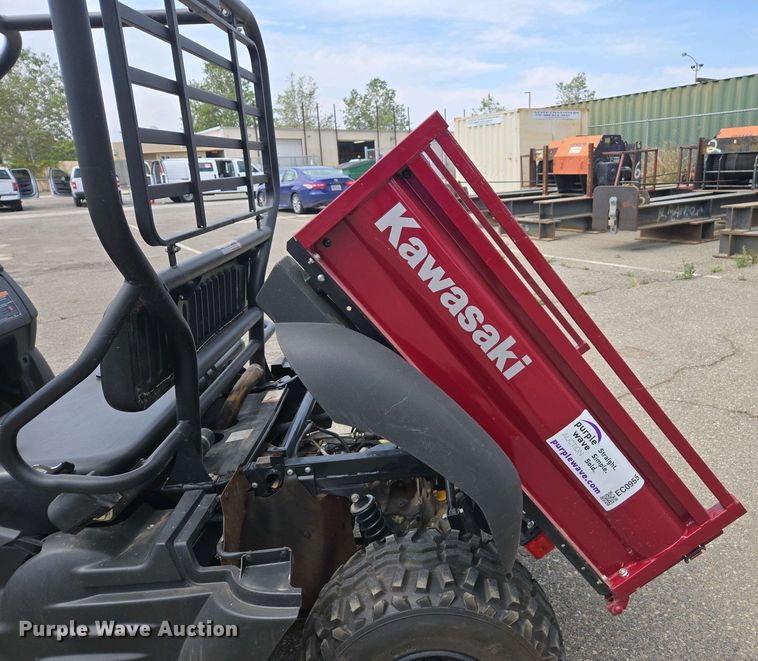 image for item EC0955 2019 Kawasaki Mule KAF400J utility vehicle