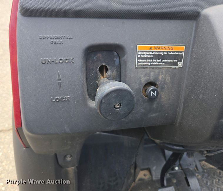 image for item EC0955 2019 Kawasaki Mule KAF400J utility vehicle