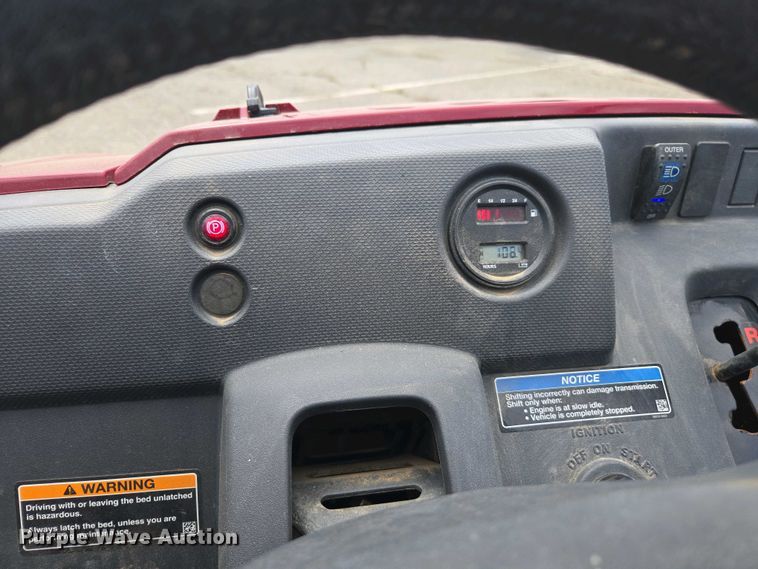 image for item EC0955 2019 Kawasaki Mule KAF400J utility vehicle