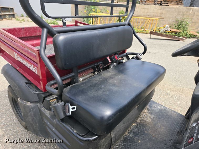 image for item EC0955 2019 Kawasaki Mule KAF400J utility vehicle