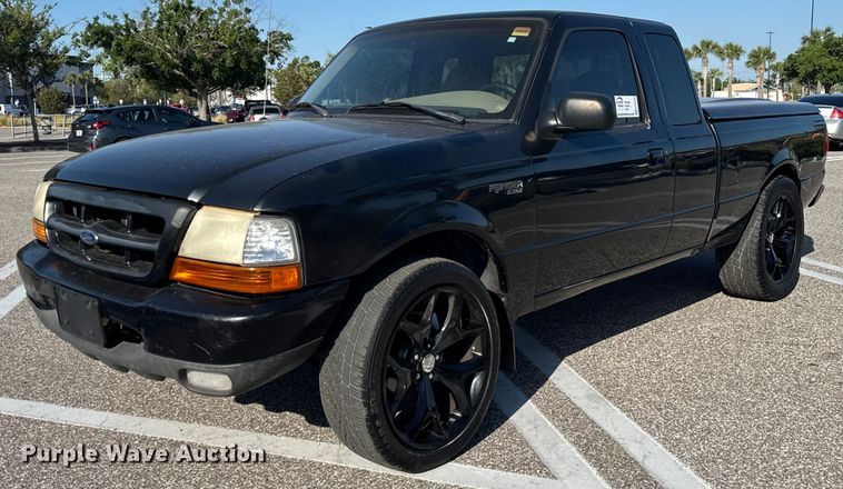 image for item EC3545 1999 Ford Ranger SuperCab pickup truck