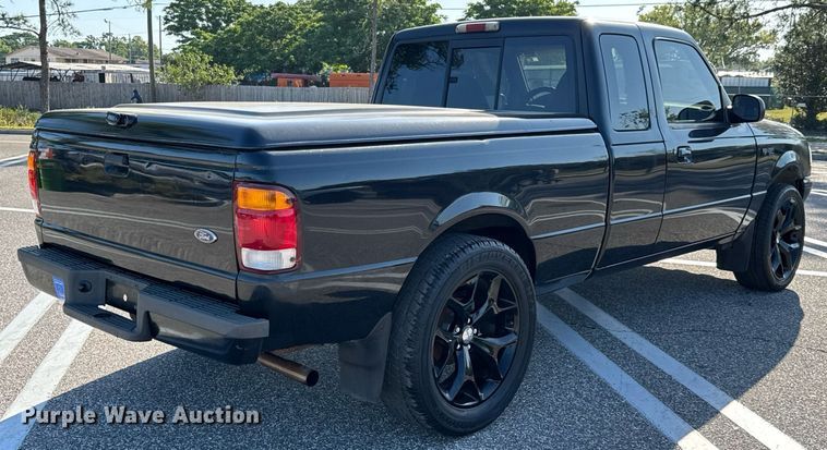 image for item EC3545 1999 Ford Ranger SuperCab pickup truck