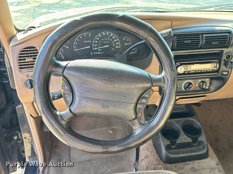 image for item EC3545 1999 Ford Ranger SuperCab pickup truck