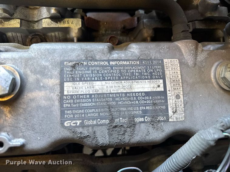 image for item EC3548 UniCarriers PF50 forklift