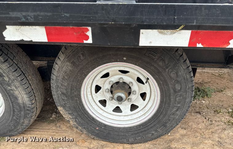 image for item ED5581 2007 PJ Trailers equipment trailer