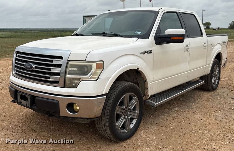 image for item ED5582 2013 Ford F150 Lariat SuperCrew pickup truck