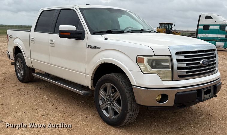 image for item ED5582 2013 Ford F150 Lariat SuperCrew pickup truck