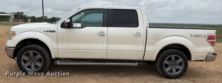 image for item ED5582 2013 Ford F150 Lariat SuperCrew pickup truck