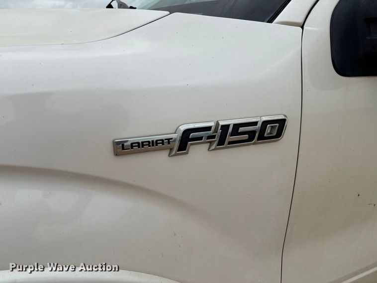 image for item ED5582 2013 Ford F150 Lariat SuperCrew pickup truck