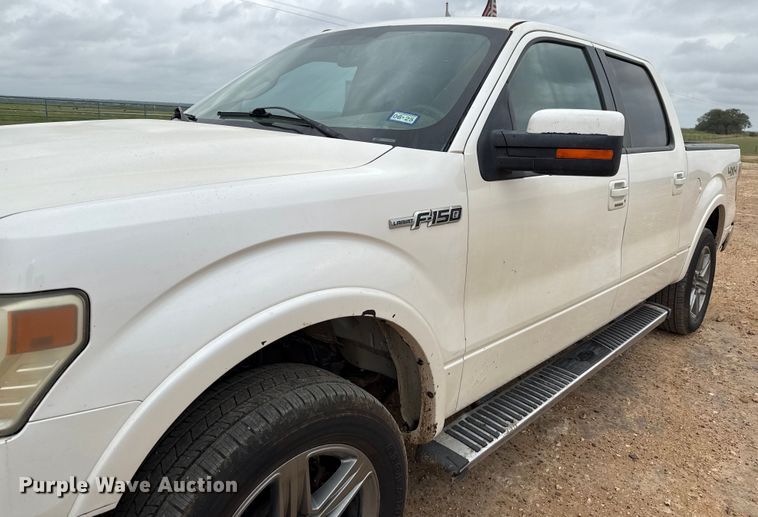 image for item ED5582 2013 Ford F150 Lariat SuperCrew pickup truck