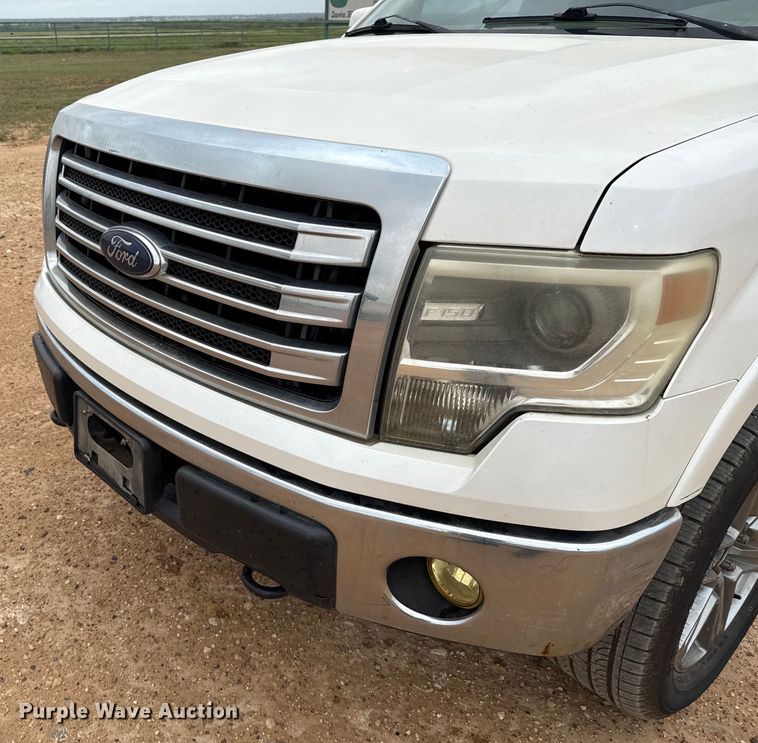 image for item ED5582 2013 Ford F150 Lariat SuperCrew pickup truck