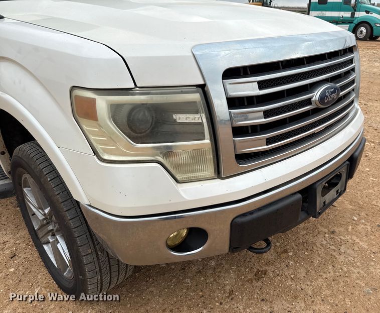 image for item ED5582 2013 Ford F150 Lariat SuperCrew pickup truck