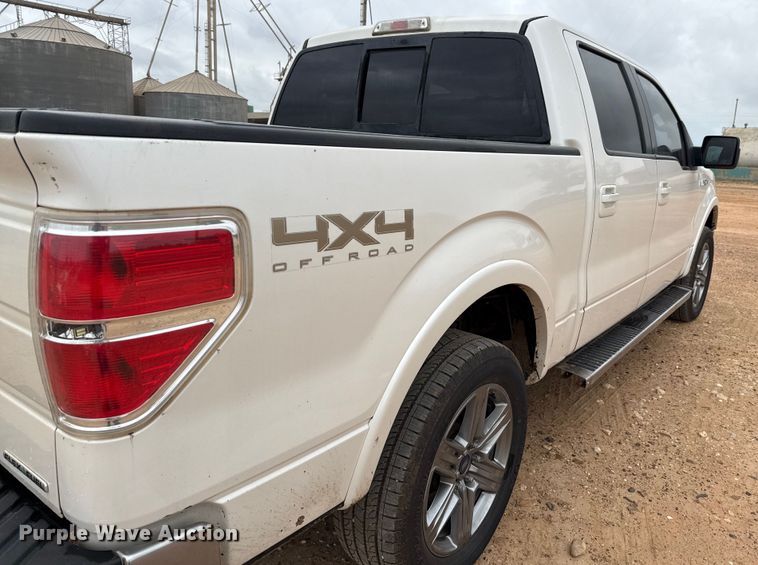 image for item ED5582 2013 Ford F150 Lariat SuperCrew pickup truck