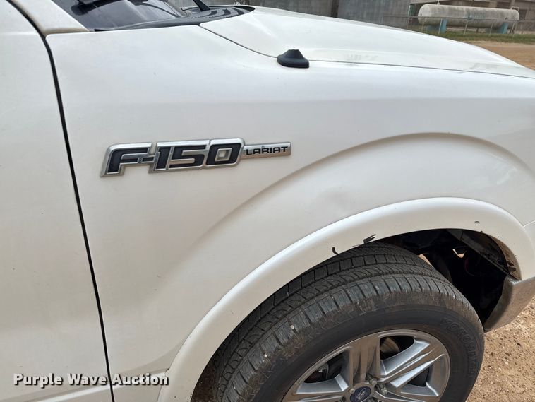 image for item ED5582 2013 Ford F150 Lariat SuperCrew pickup truck