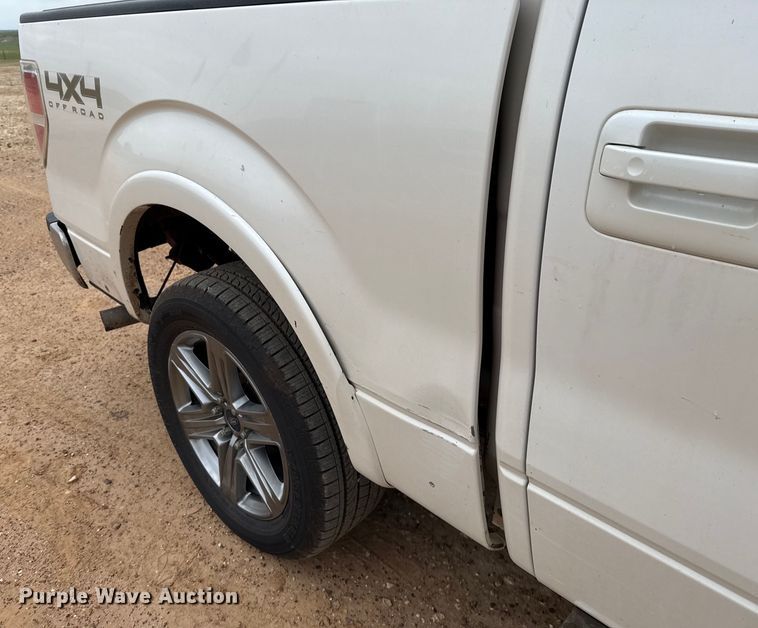 image for item ED5582 2013 Ford F150 Lariat SuperCrew pickup truck