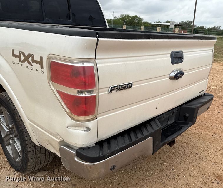 image for item ED5582 2013 Ford F150 Lariat SuperCrew pickup truck