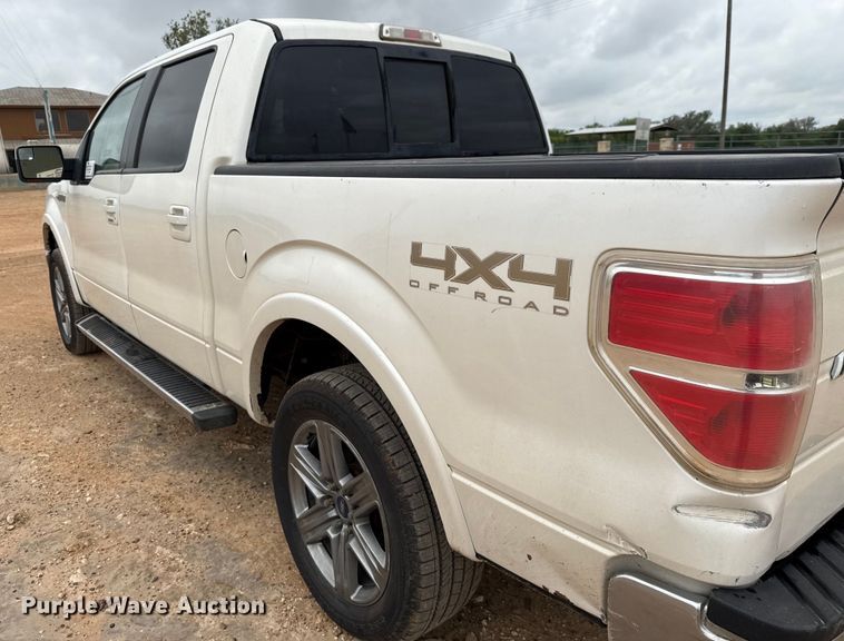image for item ED5582 2013 Ford F150 Lariat SuperCrew pickup truck