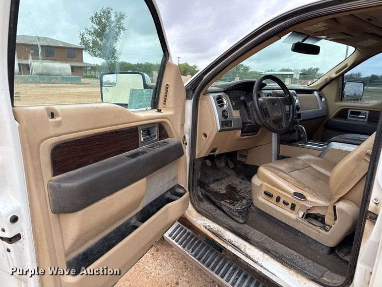 image for item ED5582 2013 Ford F150 Lariat SuperCrew pickup truck