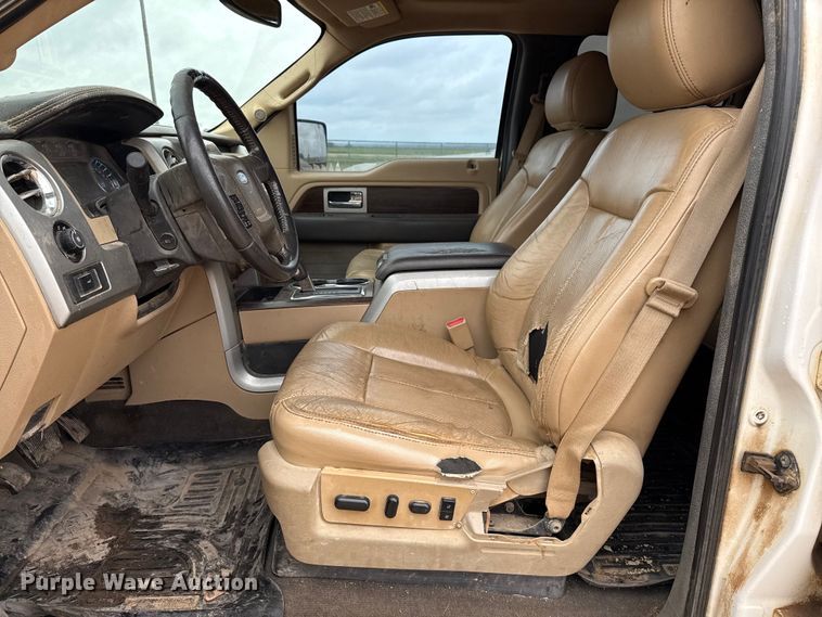 image for item ED5582 2013 Ford F150 Lariat SuperCrew pickup truck