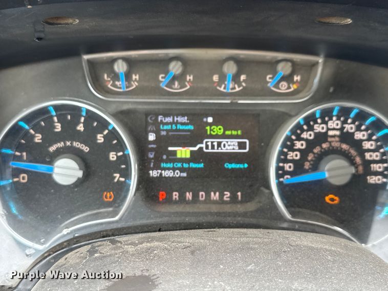 image for item ED5582 2013 Ford F150 Lariat SuperCrew pickup truck