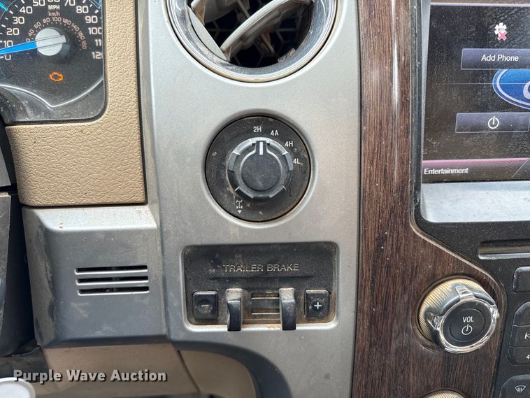 image for item ED5582 2013 Ford F150 Lariat SuperCrew pickup truck