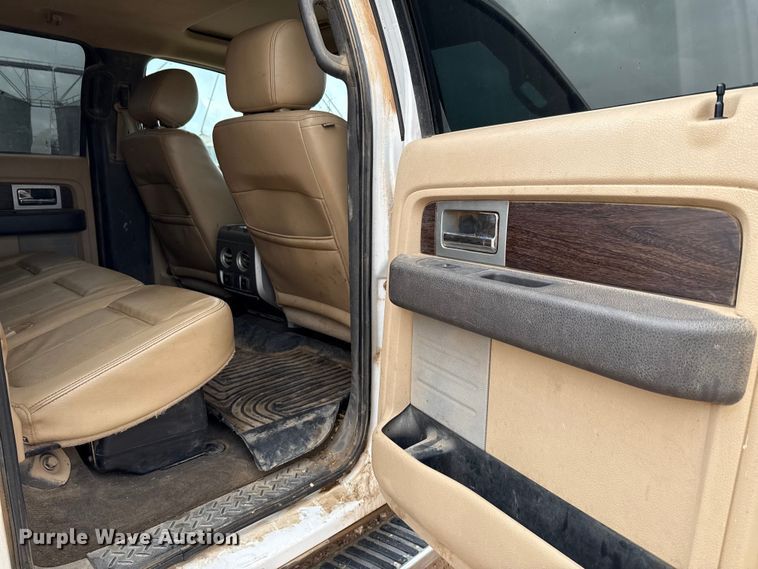 image for item ED5582 2013 Ford F150 Lariat SuperCrew pickup truck