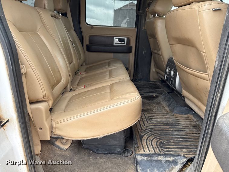 image for item ED5582 2013 Ford F150 Lariat SuperCrew pickup truck